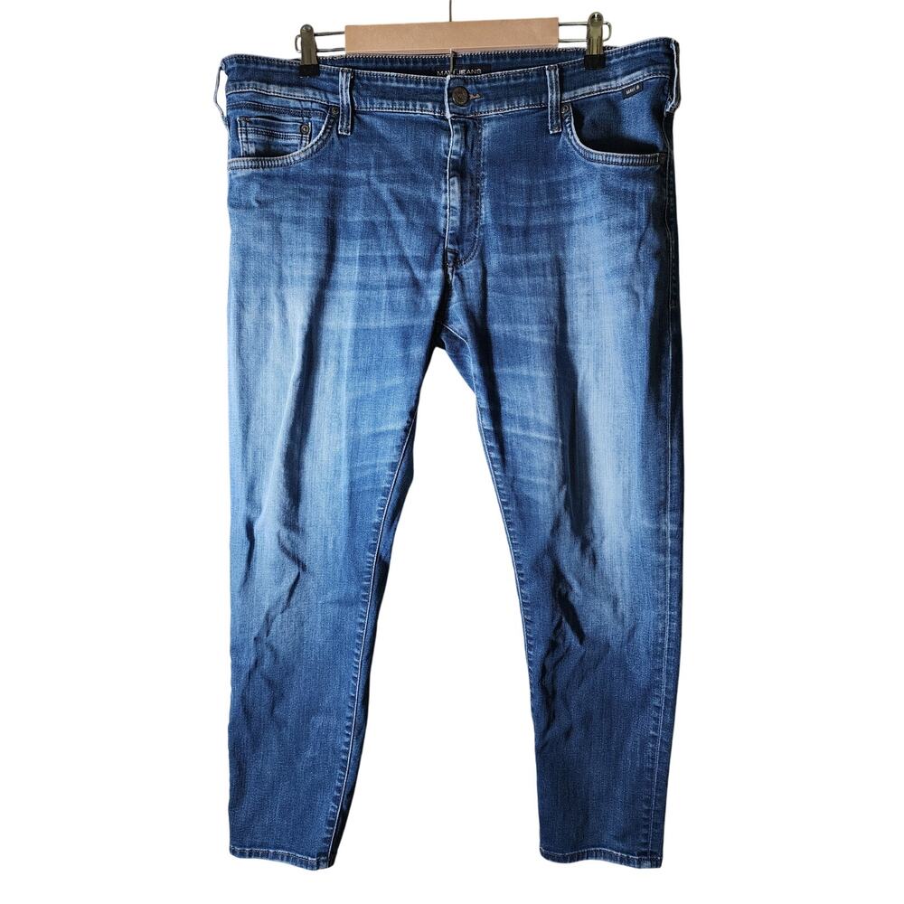 MAVI Jeans Medium Wash Straight Leg Relaxed Fit Jeans SZ 40x30
